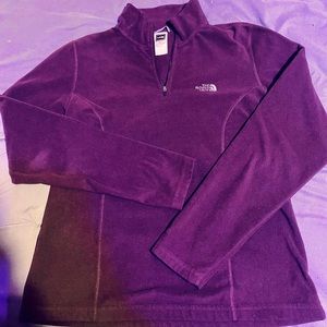North Face TKA 100 1/4 Zip Fleece Pullover